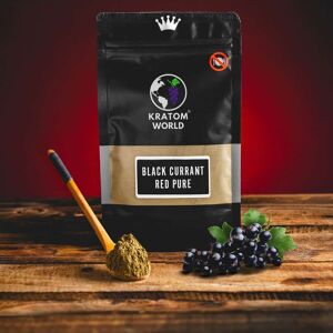 Kratom World De Kratom World Black Currant Red Pure 50g