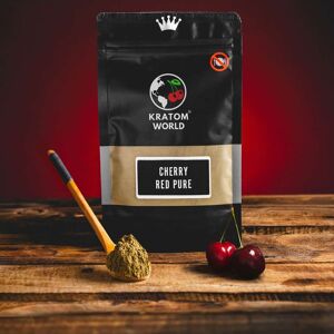 Kratom World De Kratom World Cherry Red Pure 100g