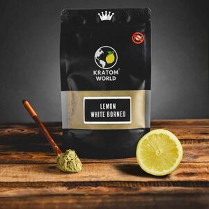 Kratom World De Kratom World Lemon White Borneo 200g