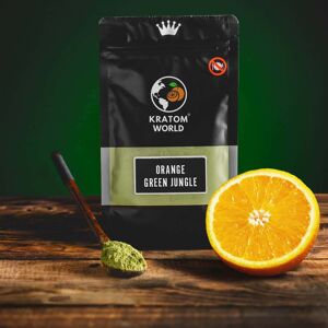 Kratom World De Kratom World Orange Green Jungle 200g