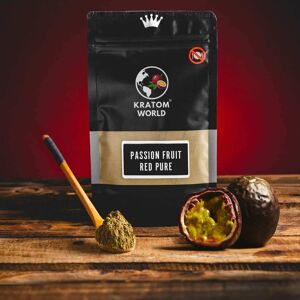 Kratom World De Kratom World Passion Fruit Red Pure 500g