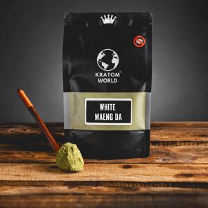 Kratom World De Kratom World White Maeng Da Kratom 1kg