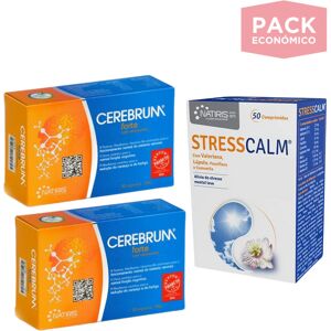 Cerebrum Forte Cápsulas 2x30 + Comprimidos Stresscalm x50