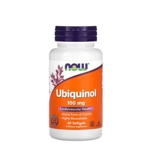 Now Foods Ahora Ubiquinol 100mg Cápsulas x60