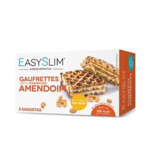 Easyslim Gaufrettes Mantequilla de Cacahuete x3