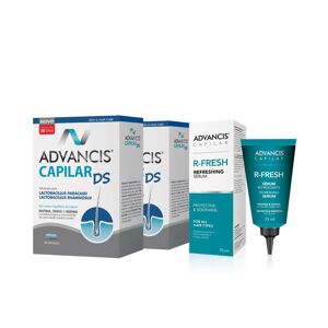 Advancis Capilar DS Cápsulas 2x30 + R-Fresh Serum 75ml