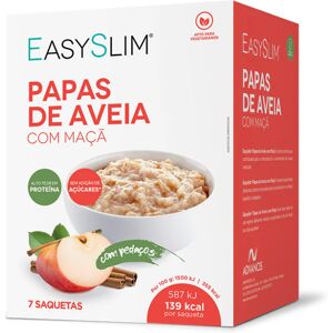 Easyslim Gachas de Avena con Manzana x7