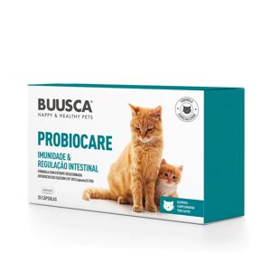 Buusca Probiocare Gato 20 Cápsulas