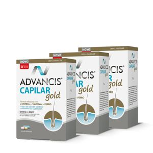 Advancis Capilar Oro Cápsulas 3x30