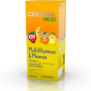 Cerebrum Mini Kids Multivitaminas y Minerales 2x200ml