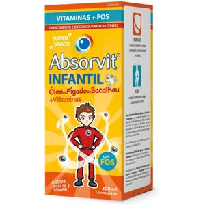 Absorvit Infantil Aceite de Hígado de Bacalao + Jarabe de Vitaminas 300ml