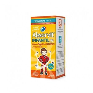 Absorvit Infantil Aceite de Hígado de Bacalao + Jarabe de Vitaminas 150ml