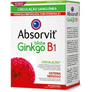 Absorvit Ginkgo Biloba + Pastillas B1 x60