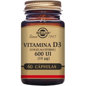 Solgar Vitamina D3 600Ui 15Mcg Cápsulas x60