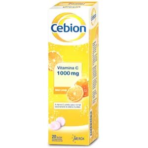 Cebión 1000 20 Tabs Naranja