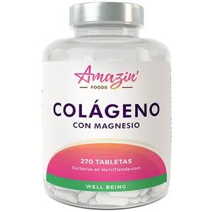 Amazin' Foods Colágeno con Magnesio 270 Tabs