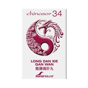 Soria Natural CHINASOR 34 - LONG SAN XIE GAN WAN 30 Tabs