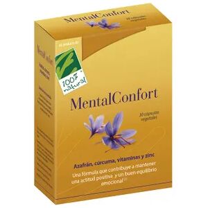 Cien Por Cien Natural MENTAL CONFORT 30 Vcaps