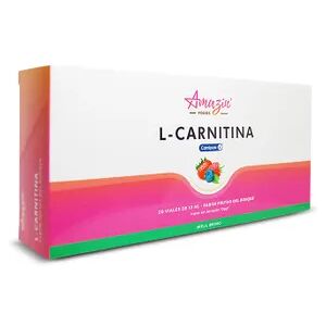 Amazin' Foods L-CARNITINA 20 Viales de 10ml Limón