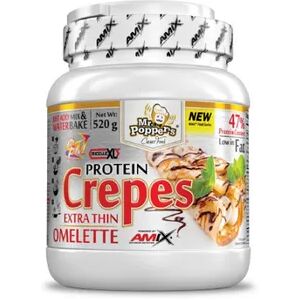 Amix Nutrition PROTEIN CREPES MR. POPPERS 520g Chocolate Doble