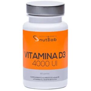 Nutilab VITAMINA D3 4000 UI 60 Perlas