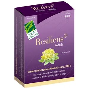 Cien Por Cien Natural RESILIENS RODIOLA 40 VCaps