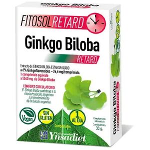 Ynsadiet Fitosol Retard Ginkgo Biloba 25 Tabs