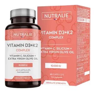 Nutralie Vitamin D3+K2 Complex 60 Caps