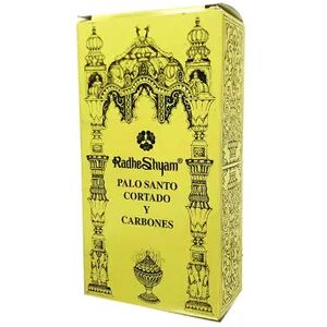 Radhe Shyam Palo Santo Cortado Y Carbone 10 Uds