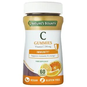 Natures Bounty Immunity Vitamina C 250 mg Gummies 60 Uds Cítrico