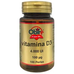 Obire Vitamina D3 4000 ui 100 Perlas