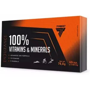 Trec Nutrition 100% Vitamins Minerals 60 Caps