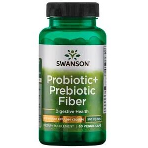 Swanson Probiotic + Prebiotic Fiber 500 million CFU 60 VCaps