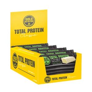 Gold Nutrition Total Protein Classic 15 Barritas 46g Chocolate