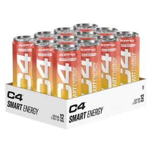 Cellucor C4 Smart Energy 12 Uds 330 ml Bayas Rojas