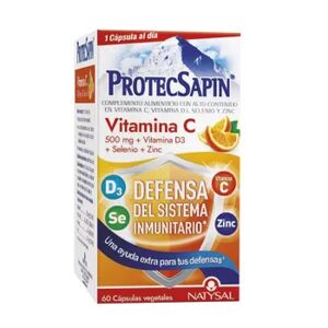 Natysal Protecsapin Vitamina C 500 mg 60 VCaps