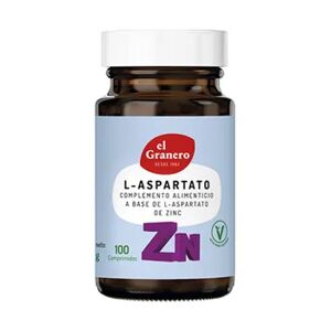 El Granero Integral L-Aspartato De Zinc Plus 100 Tabs