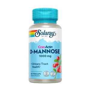 Solaray D-Mannose Cranactin 60 VCaps