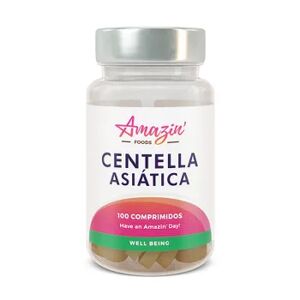 Amazin' Foods Centella Asiática 100 Tabs