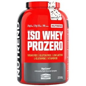 Nutrend Iso Whey Prozero 2250g Chocolate Blanco