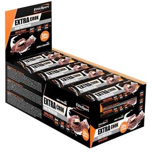 Ethic Sport High Protein Bar Extra Crok 50g 18 Barritas Chocolate-Nata