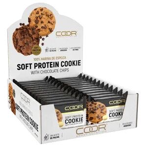 Coor Smart Nutrition Soft Protein Cookie 50g 24 Uds Chocolate Blanco