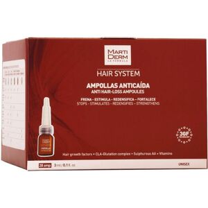 Martiderm Ampollas anticaída Hair System 3 gf 28 un.