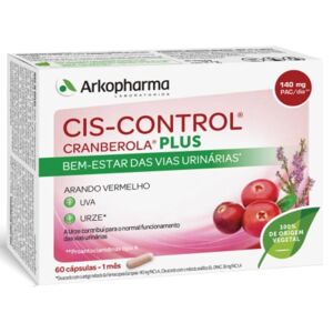 Arkopharma Cis-Control Cranberola Plus Complemento alimenticio 60 caps.