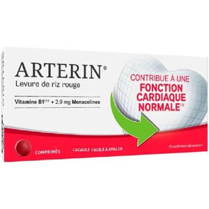 Arterin 2,9mg Levadura roja de arroz 180 pastillas