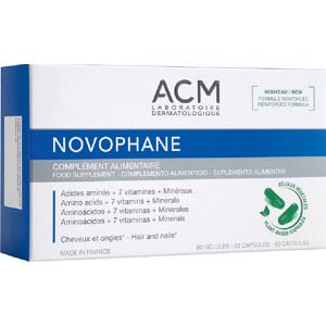 ACM Laboratoire Dermatologique Novophane Complemento alimenticio Cabello y uñas 60 caps.