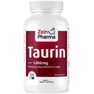 ZeinPharma Taurina 1000 Mg 100% vegana 120 caps.
