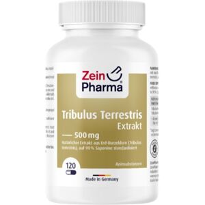 ZeinPharma Extracto de tribulus terrestris 500 mg 120 caps.