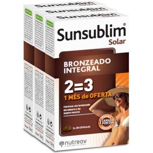 Nutreov Sunsublim Complemento alimenticio para el bronceado integral 1 un.