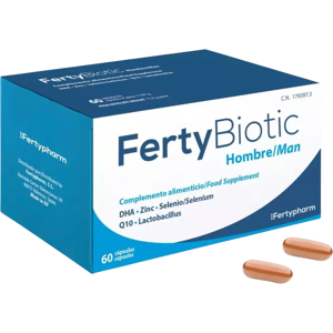 Fertybiotic Suplemento alimenticio para el hombre 60 caps.